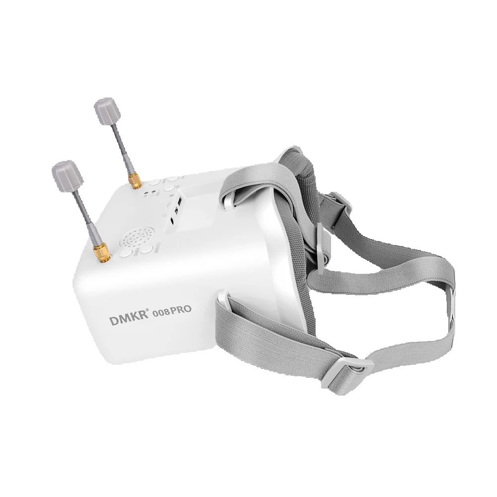 Original 008D PRO White FPV Go - Drone Racing Goggles ulasan dan harga
