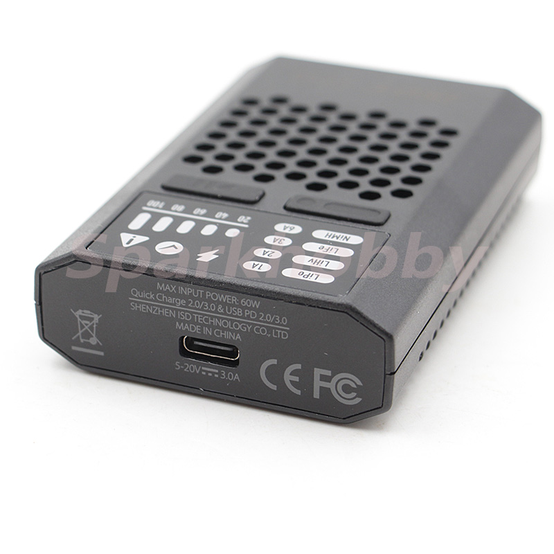 ISDT PD60 60W 6A Quick Smart C - Drone Racing Charger ulasan dan harga