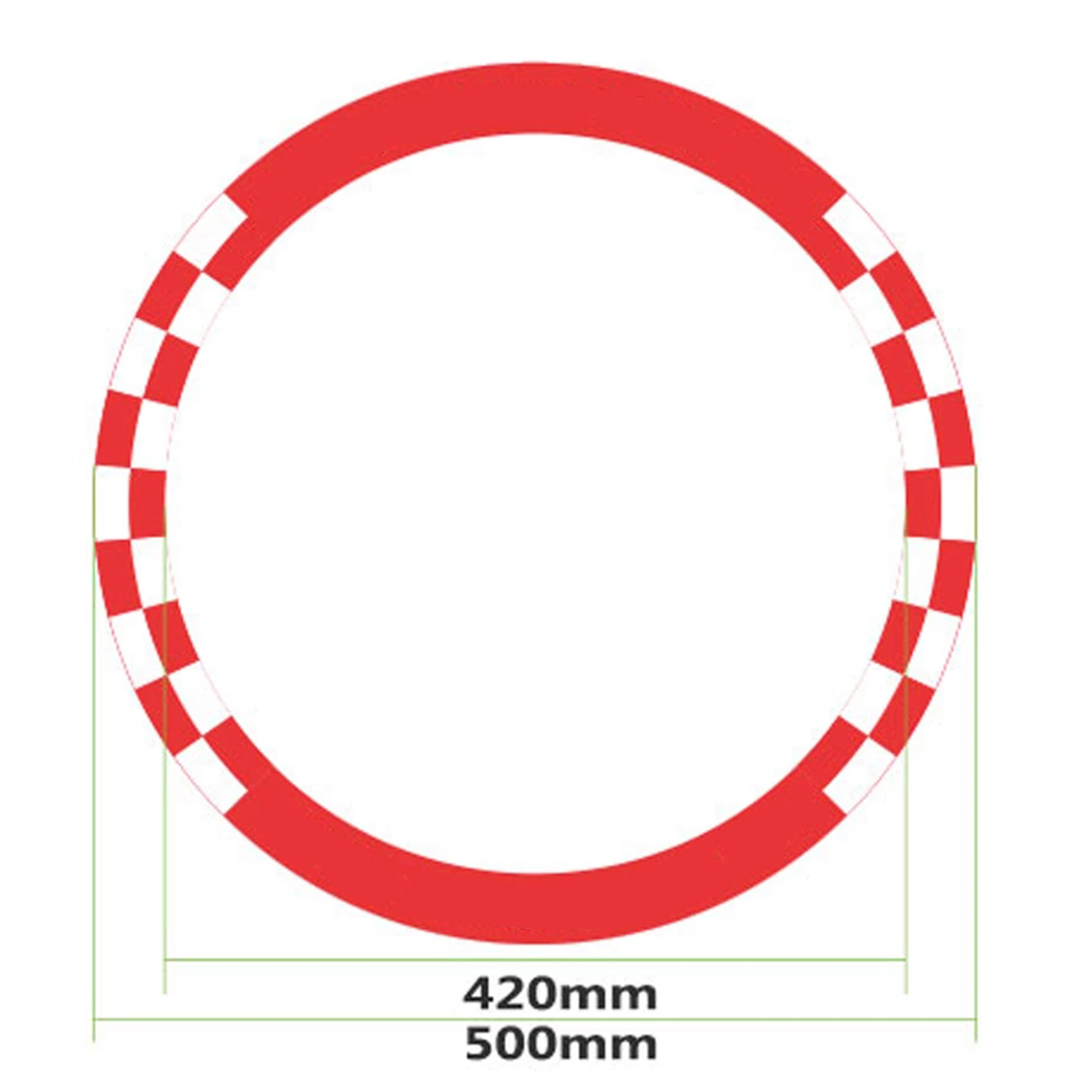 Flying Racing Gate Door 500mm  - Drone Racing Flag ulasan dan harga