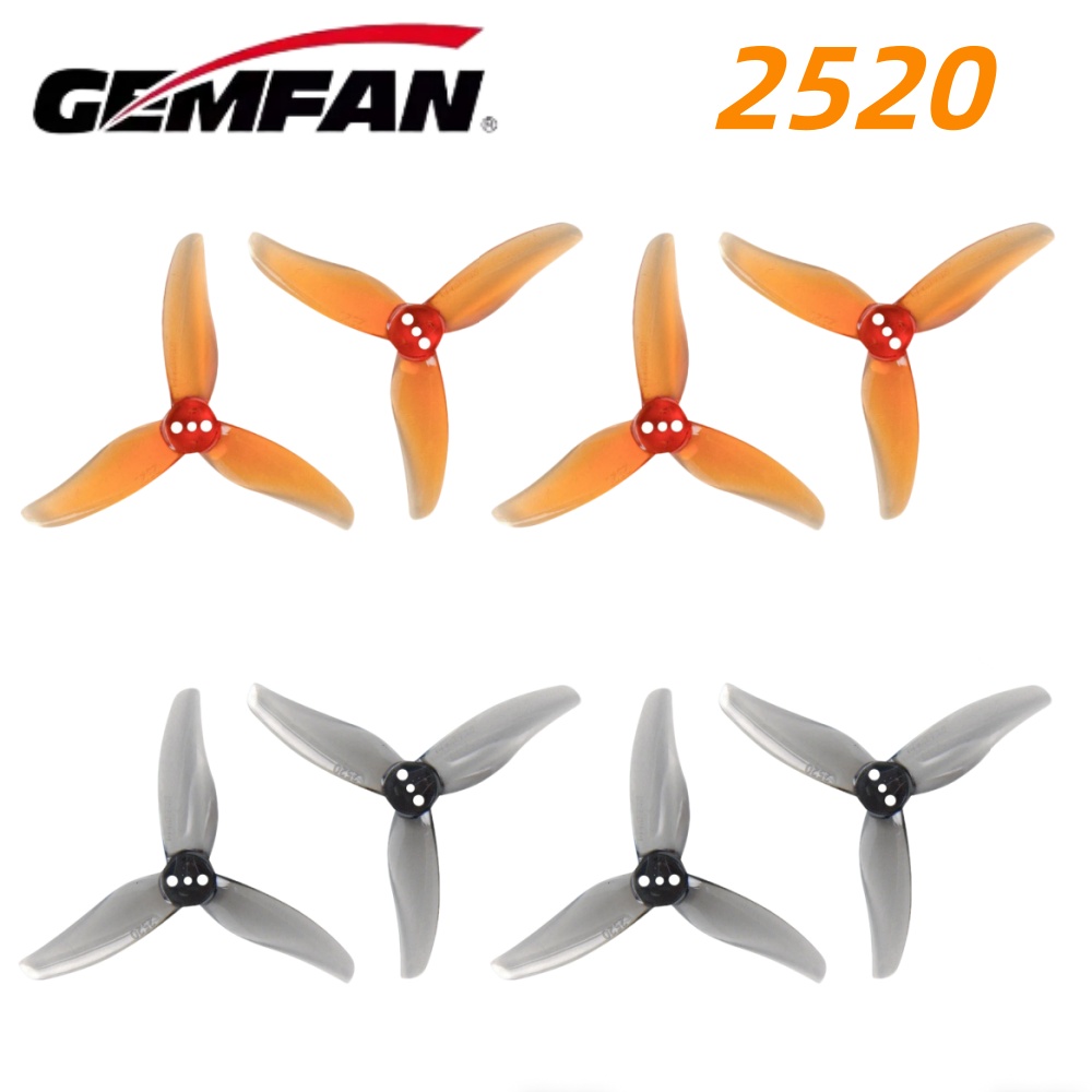 4Pairs Gemfan Hurricane 2520 2 - Drone Racing Propeller ulasan dan harga