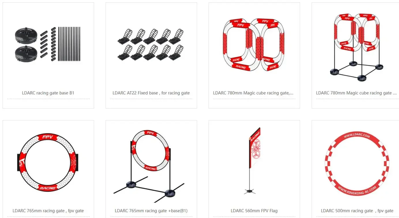 LDARC  500mm/765mm racing gate - Drone Racing Flag ulasan dan harga