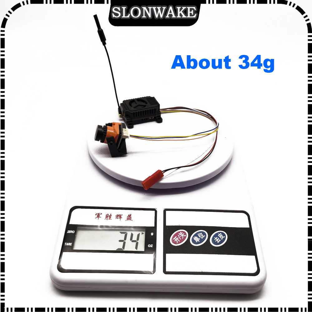 Ready to use 5.8G 48CH 4000mW  - Drone Racing Camera ulasan dan harga