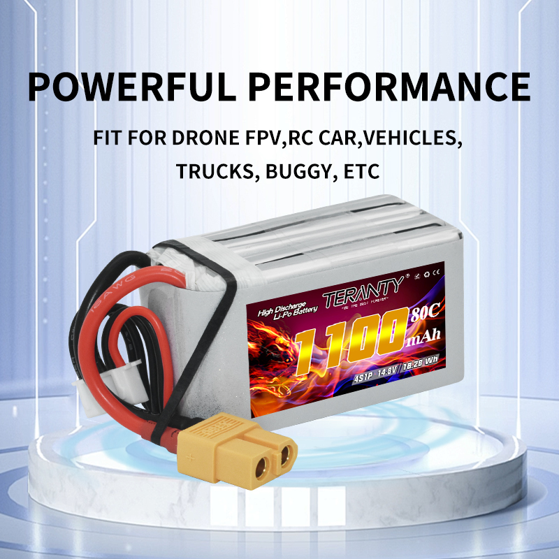 TERANTY 4S 1100mAh 80C/160C Li - Drone Racing Battery ulasan dan harga