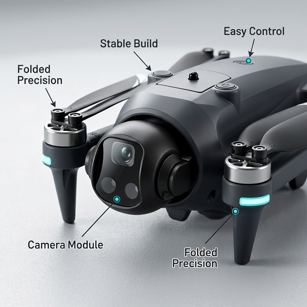 Potensic Drone GPS Auto Return - Drone Racing Vtx ulasan dan harga
