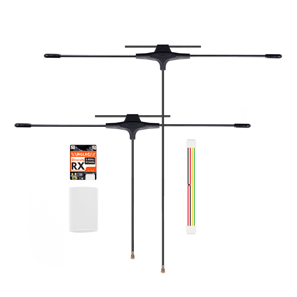 HGLRC Dual-band True Diversity - Drone Racing Receiver ulasan dan harga