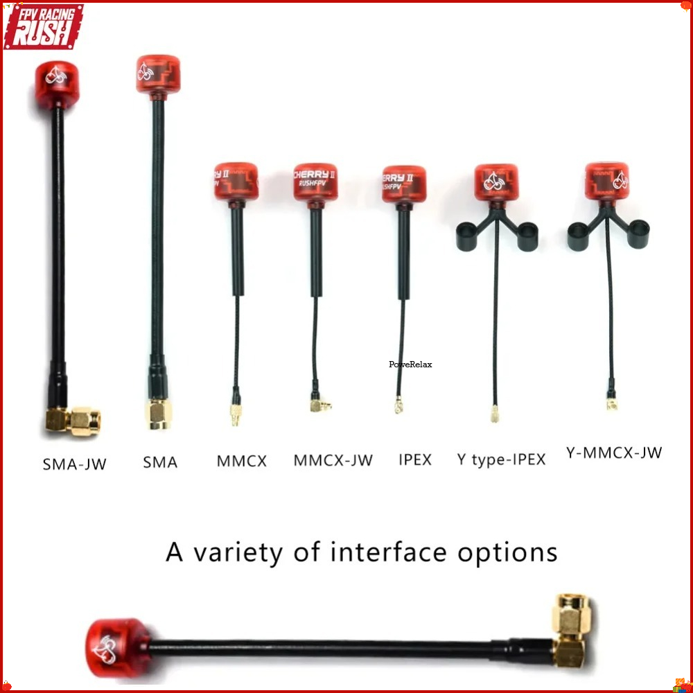 RUSHFPV Cherry FPV Antenna/VTX - Drone Racing Frame ulasan dan harga