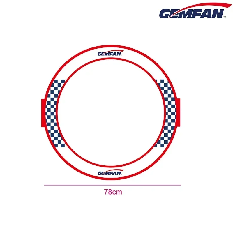 Gemfan Circle Race Gate - 52cm - Drone Racing Flag ulasan dan harga