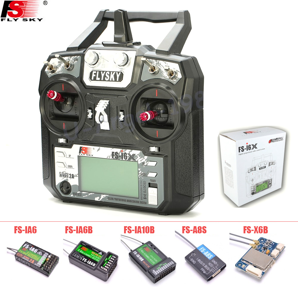 FLYSKY FS-i6X FS i6X 10CH 2.4G - Drone Racing Transmitter ulasan dan harga