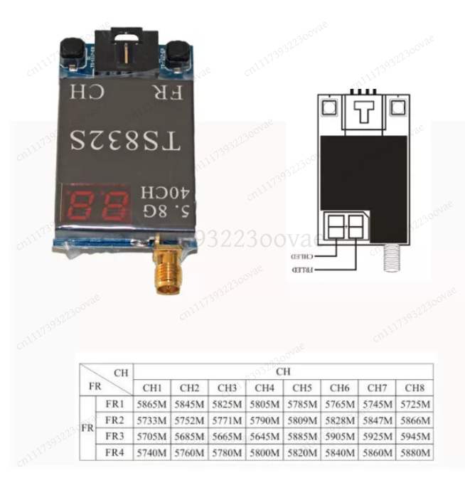TS832 RC832 5.8G 600mW 48CH FP - Drone Racing Transmitter ulasan dan harga