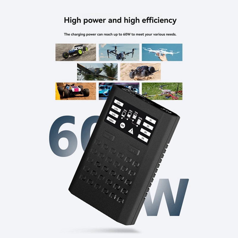 60W Battery Charger Lithium Ba - Drone Racing Charger ulasan dan harga